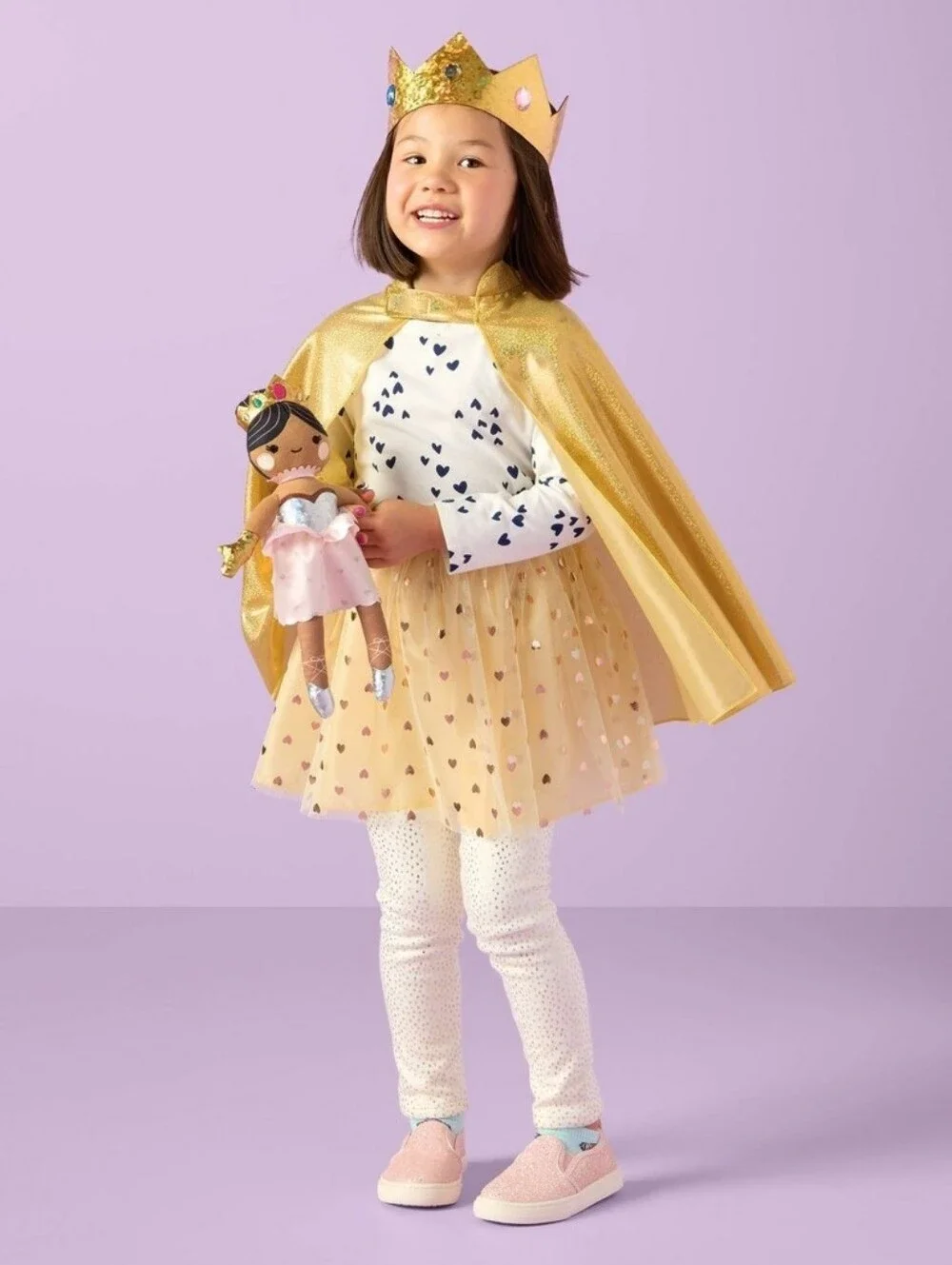 Royal Dress Up Costume w/ Doll